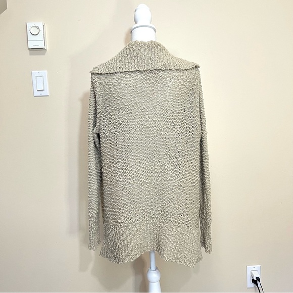 Relax Tommy Bahama Textured Tan Open Cardigan - Picture 6 of 11
